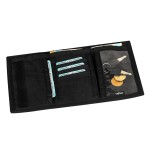 VIAGGI Travel Unisex Card Holder - Black